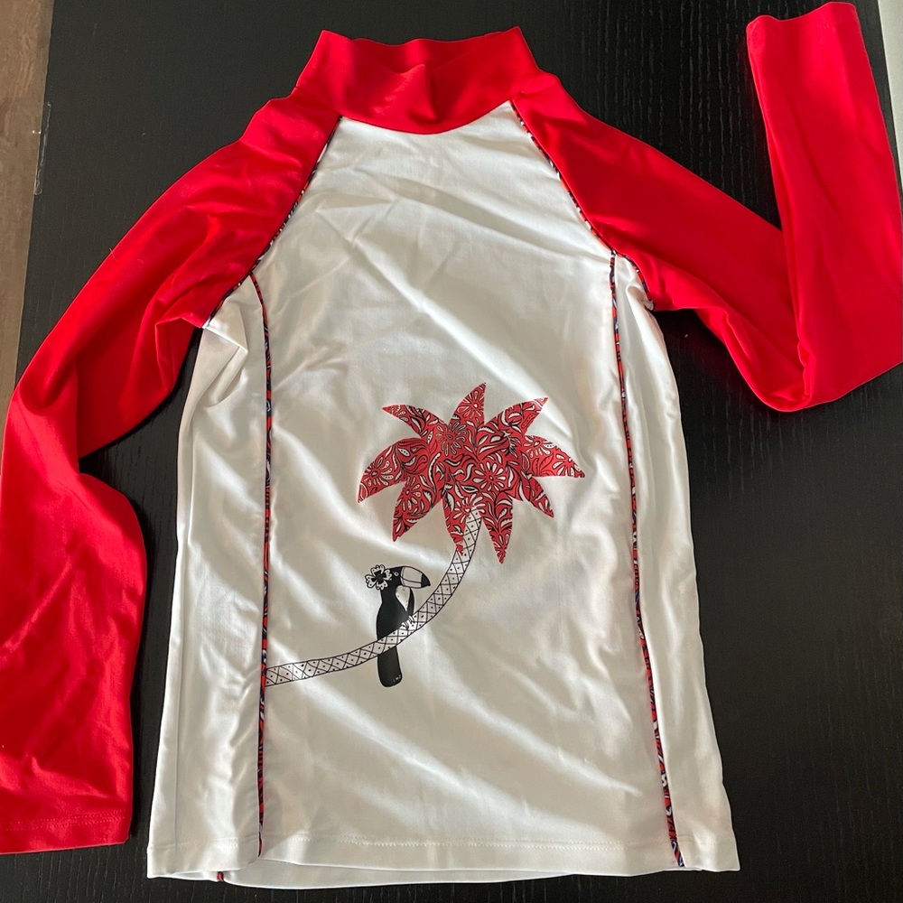 Marc Jacobs Girls Tropical Swim Top